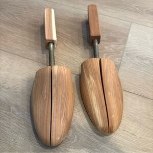 Thom McAn Cedar Wood L  Shoe Keepers Shapers Stretchers by Rochester Shoe Co